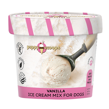 Puppy Scoops Ice Cream Mix For Dogs - Vanilla
