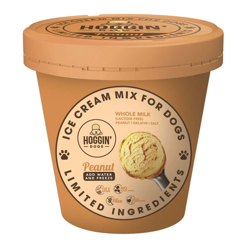 Hoggin' Dogs Ice Cream Mix - Peanut