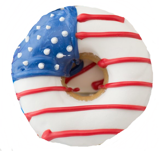 American Flag Donuts (Qty 18)